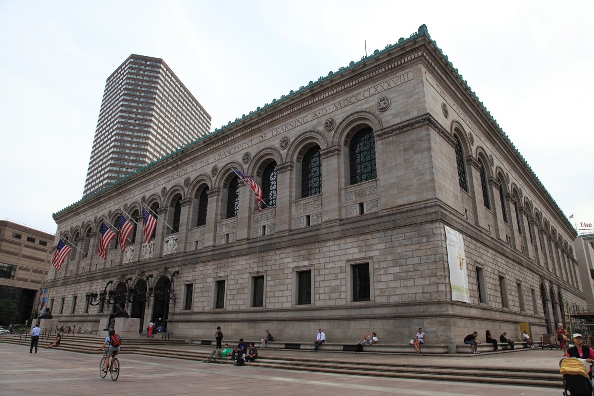 Boston Public Library main Copley Branch