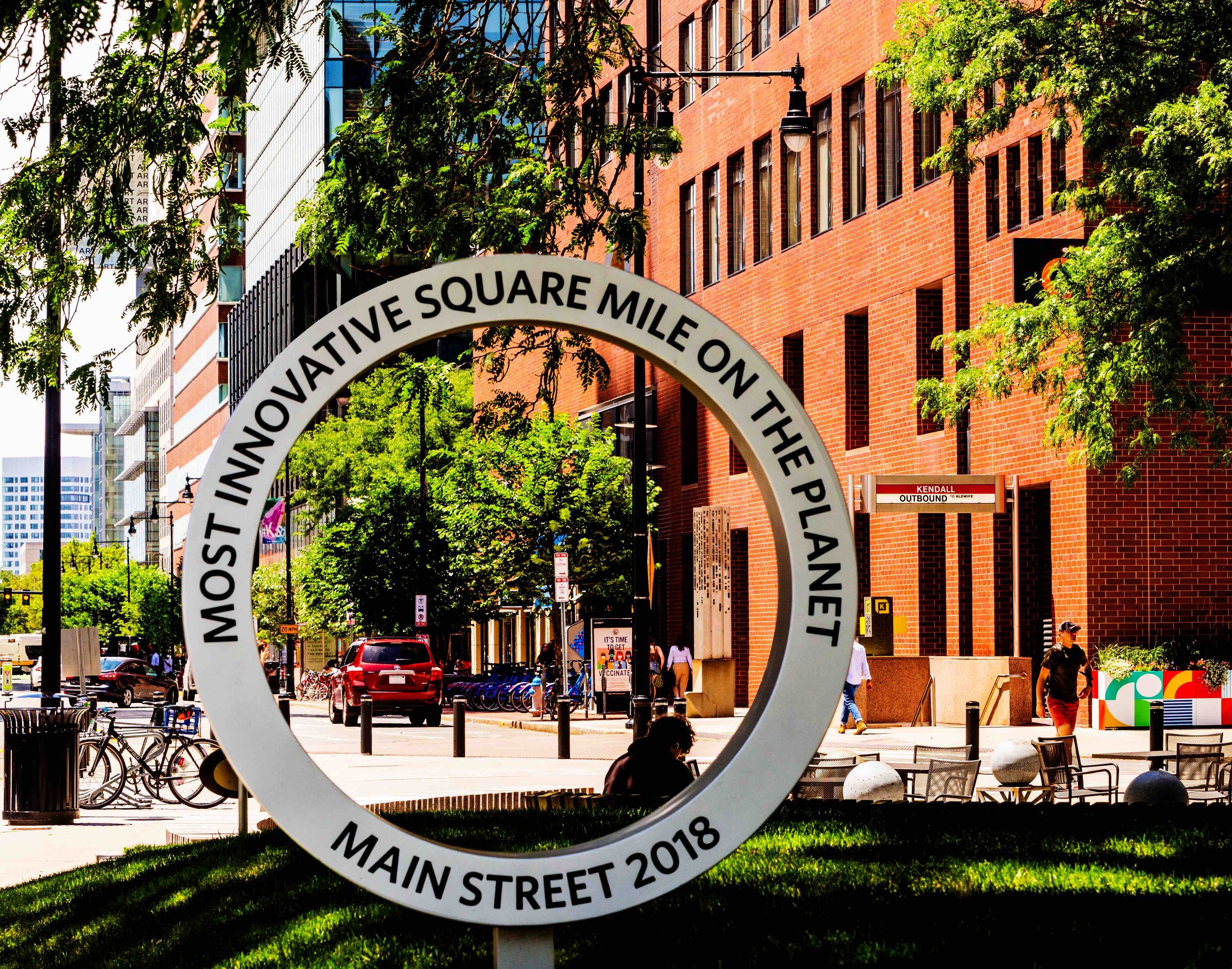 Most Innovative Square Mile sculpture in Kendall Square