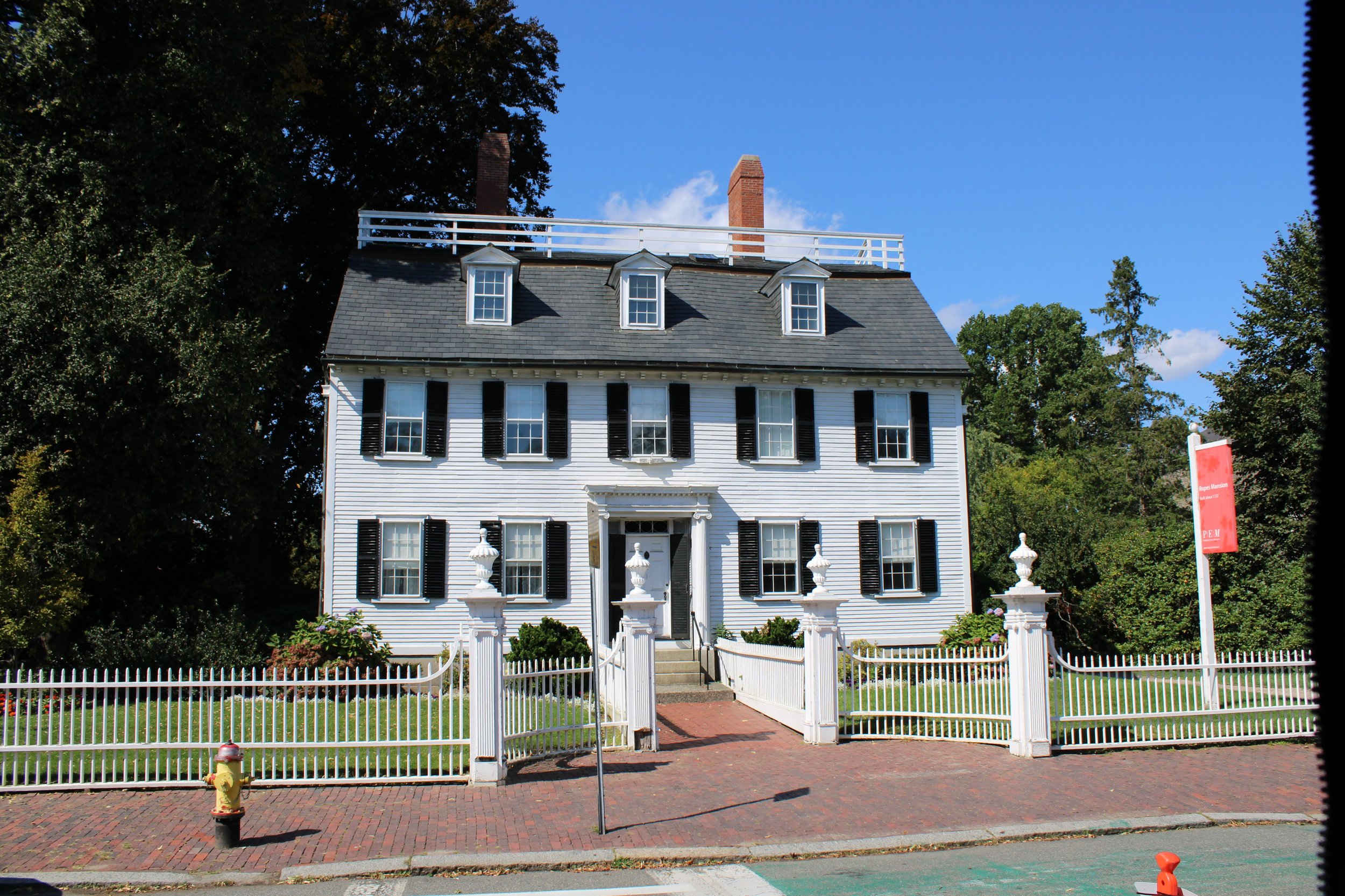 Ropes Mansion in Salem, MA