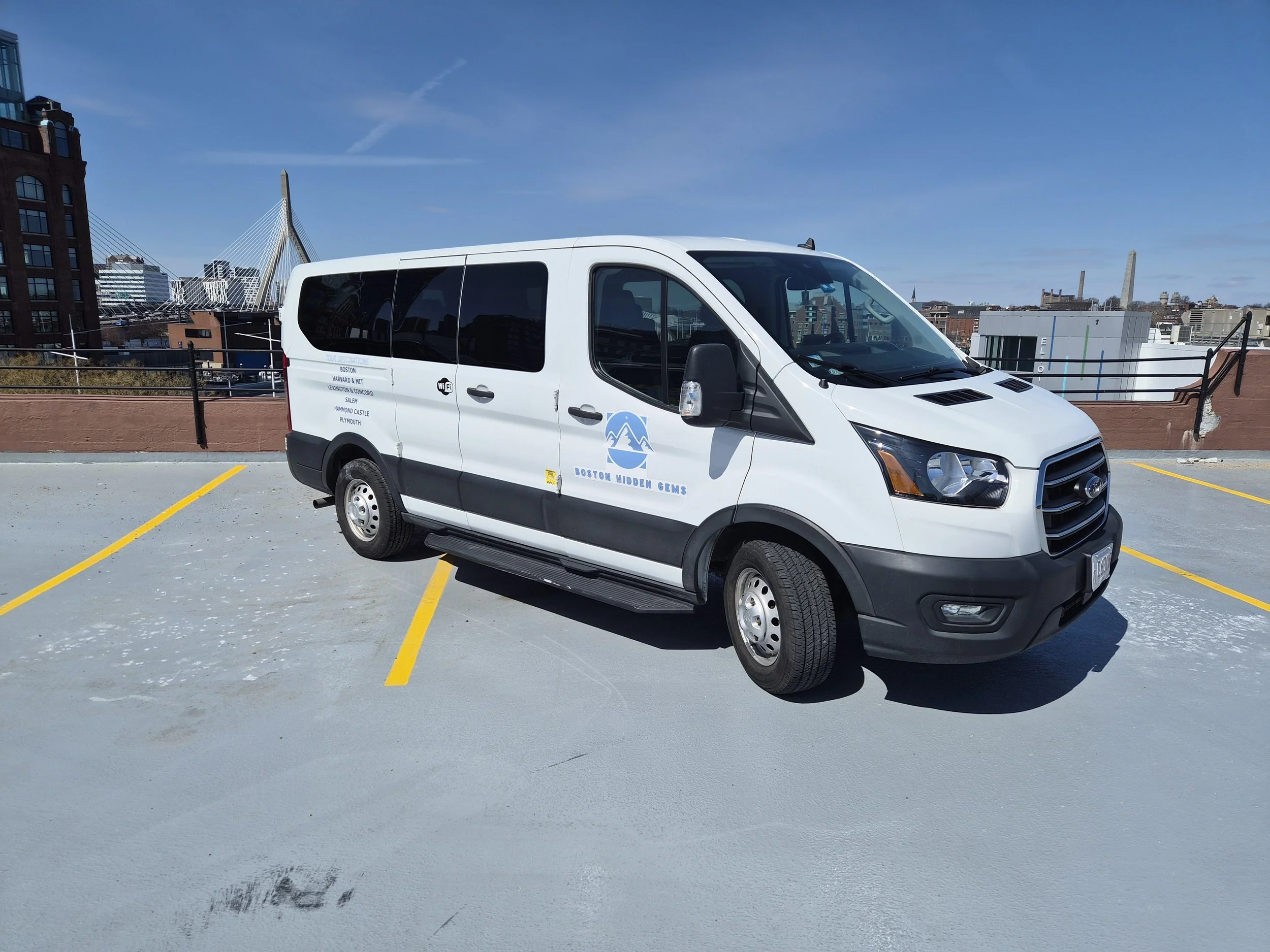 Photo of The Roci, a Ford Transit-150 passenger van
