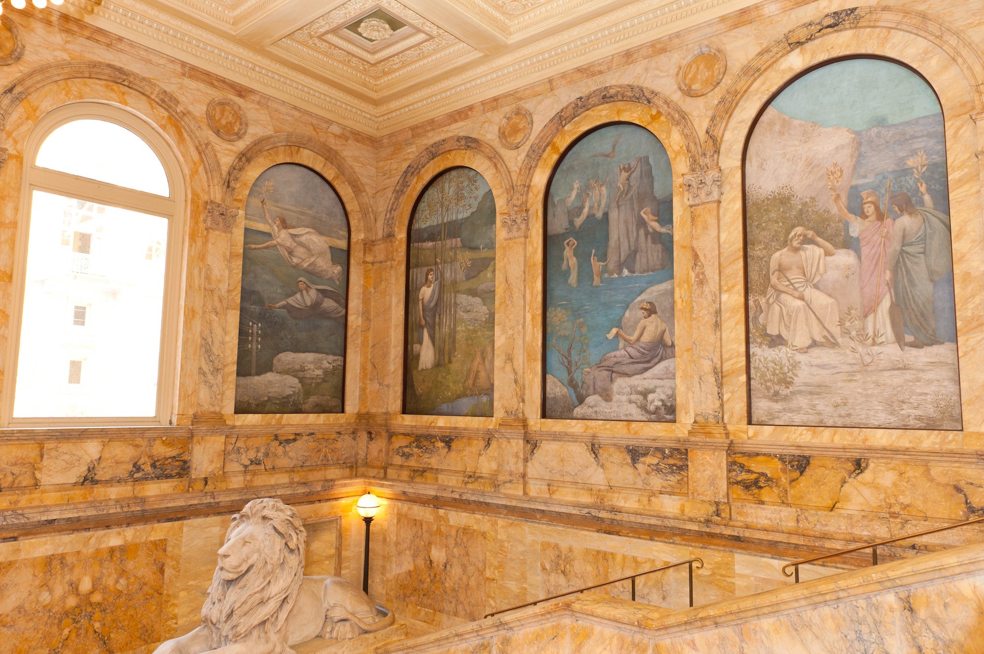 Boston Copley Library - Grand Entrance Hall