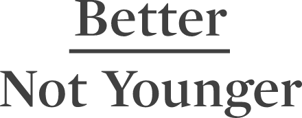 Logo Better Not Younger
