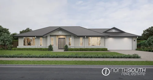 Facade of a four-bedroom single-storey home, Deception Bay