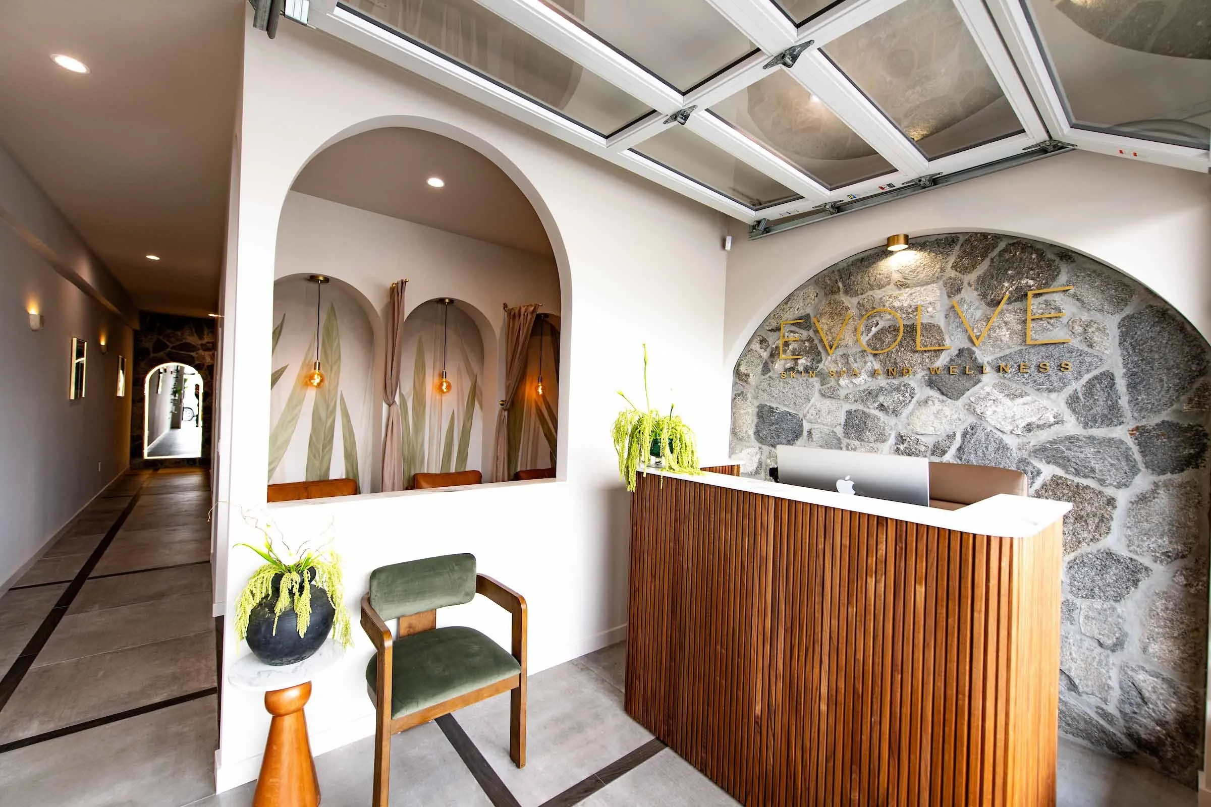 Evolve Tattoo Removal Oceanside Village Modern Laser Treatment Reception Lobby