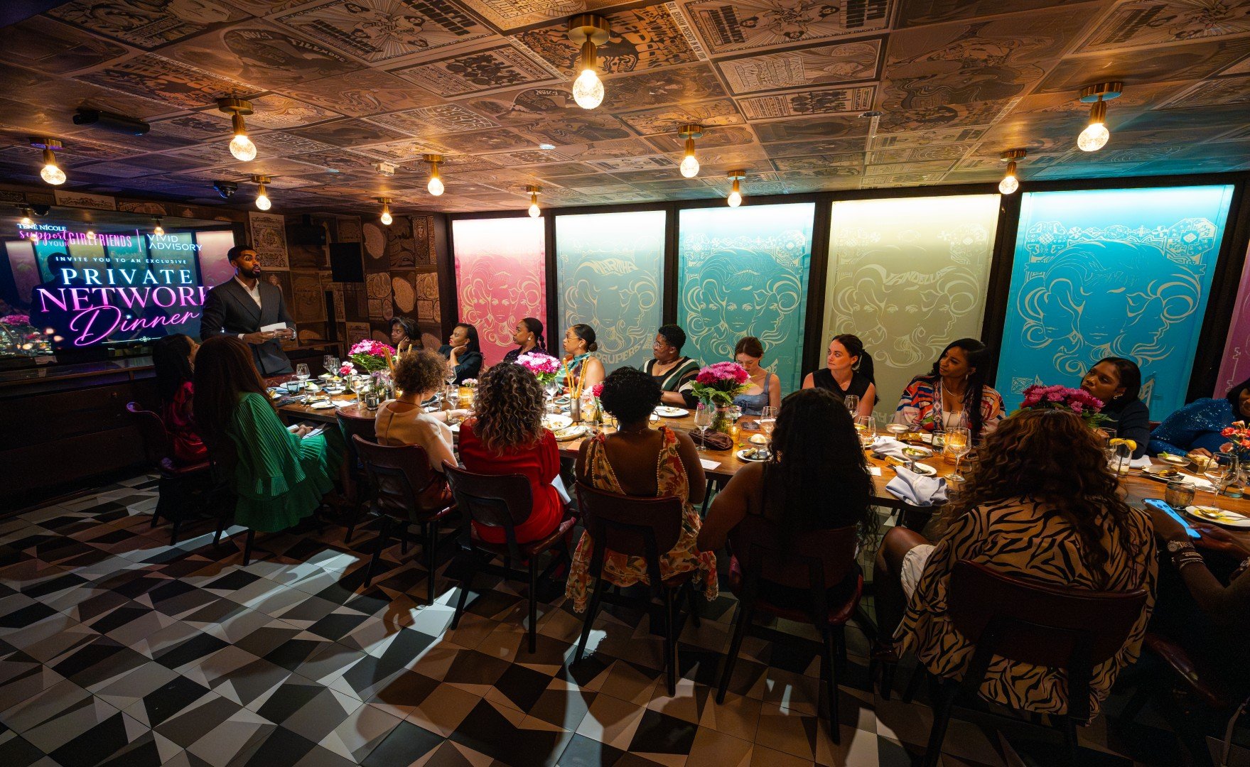 Jouvir premium event photography coverage at a private networking dinner in New York City