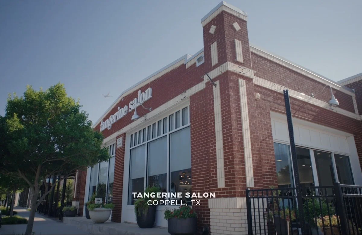 Voted Best Hair Salon in Coppell - Tangerine Salon Old Town Exterior