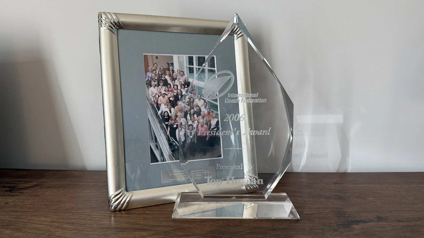 TopHuman — ICF President’s Award, 2006