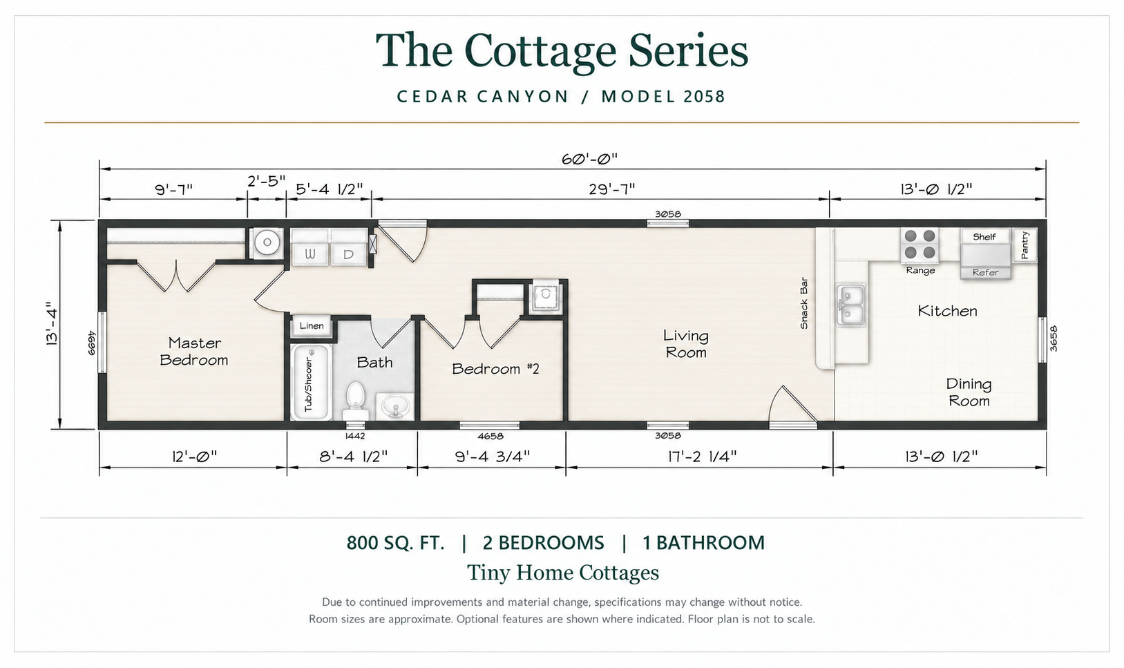 Cedar Canyon 2058 floor plan
