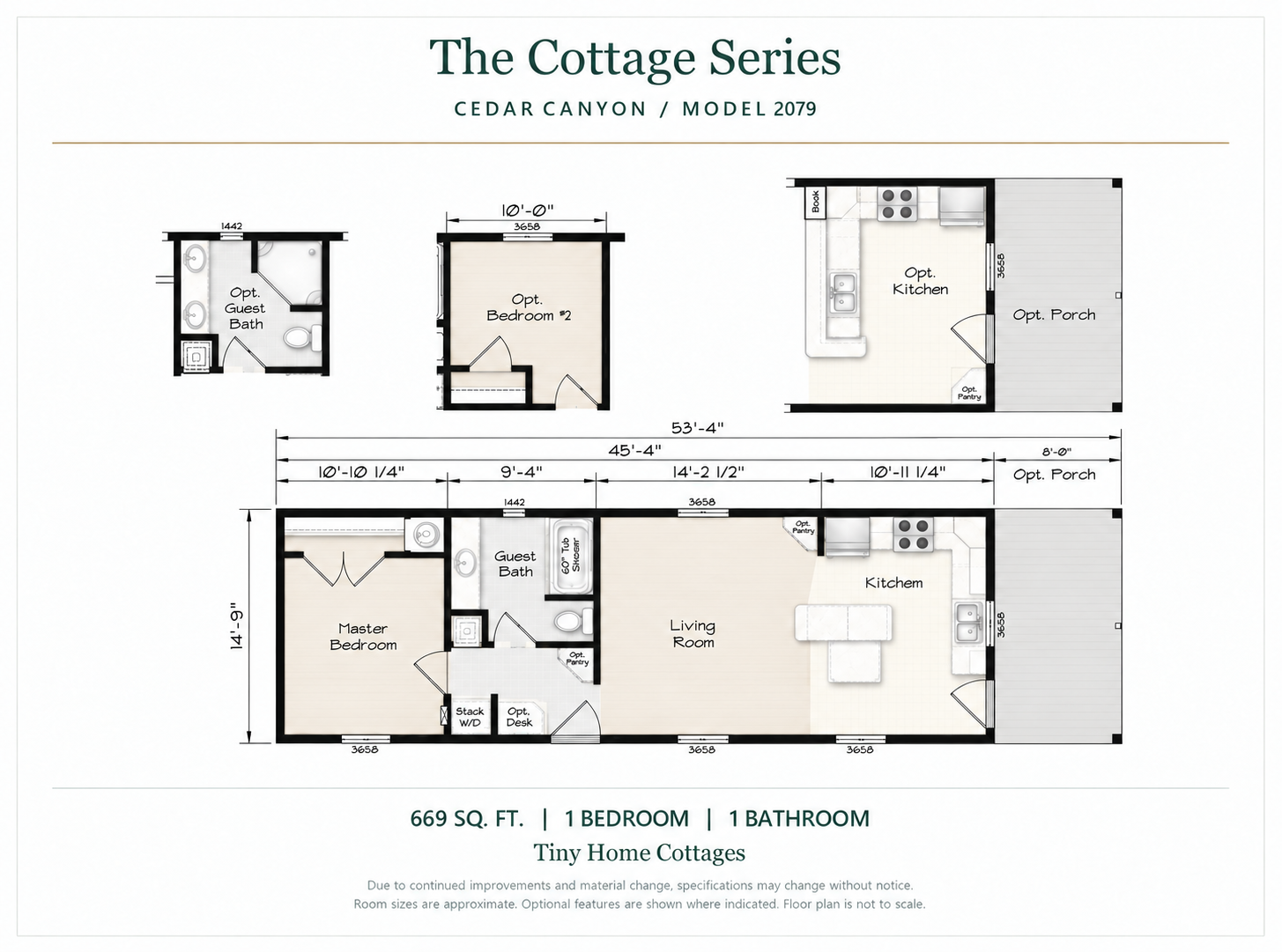 Cedar Canyon 2079 floor plan