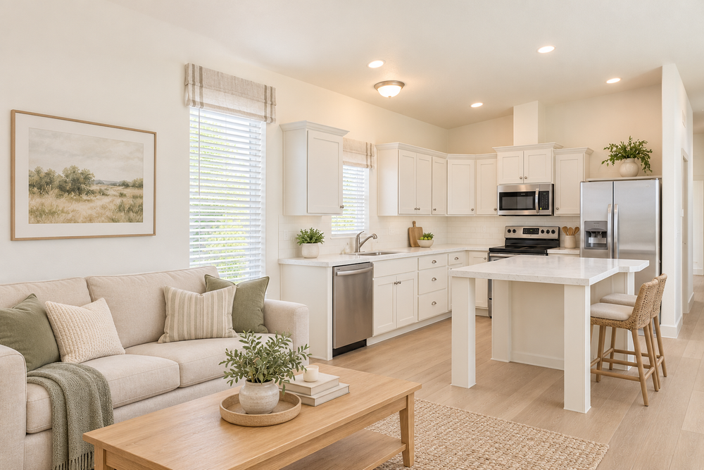 Model 2078 2BR interior design concept