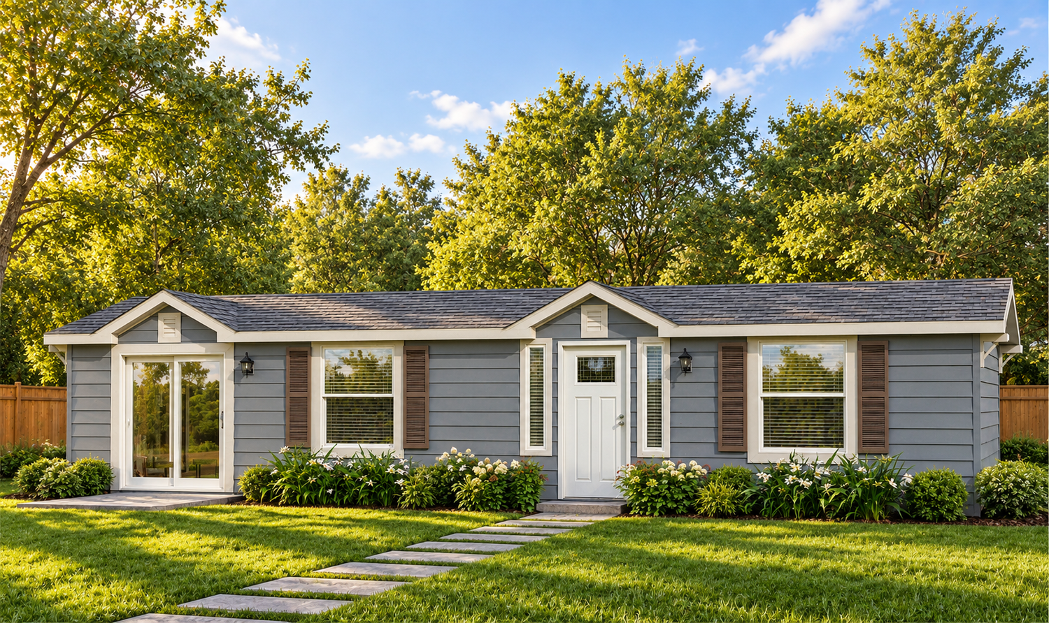 AU-16441A backyard exterior concept rendering