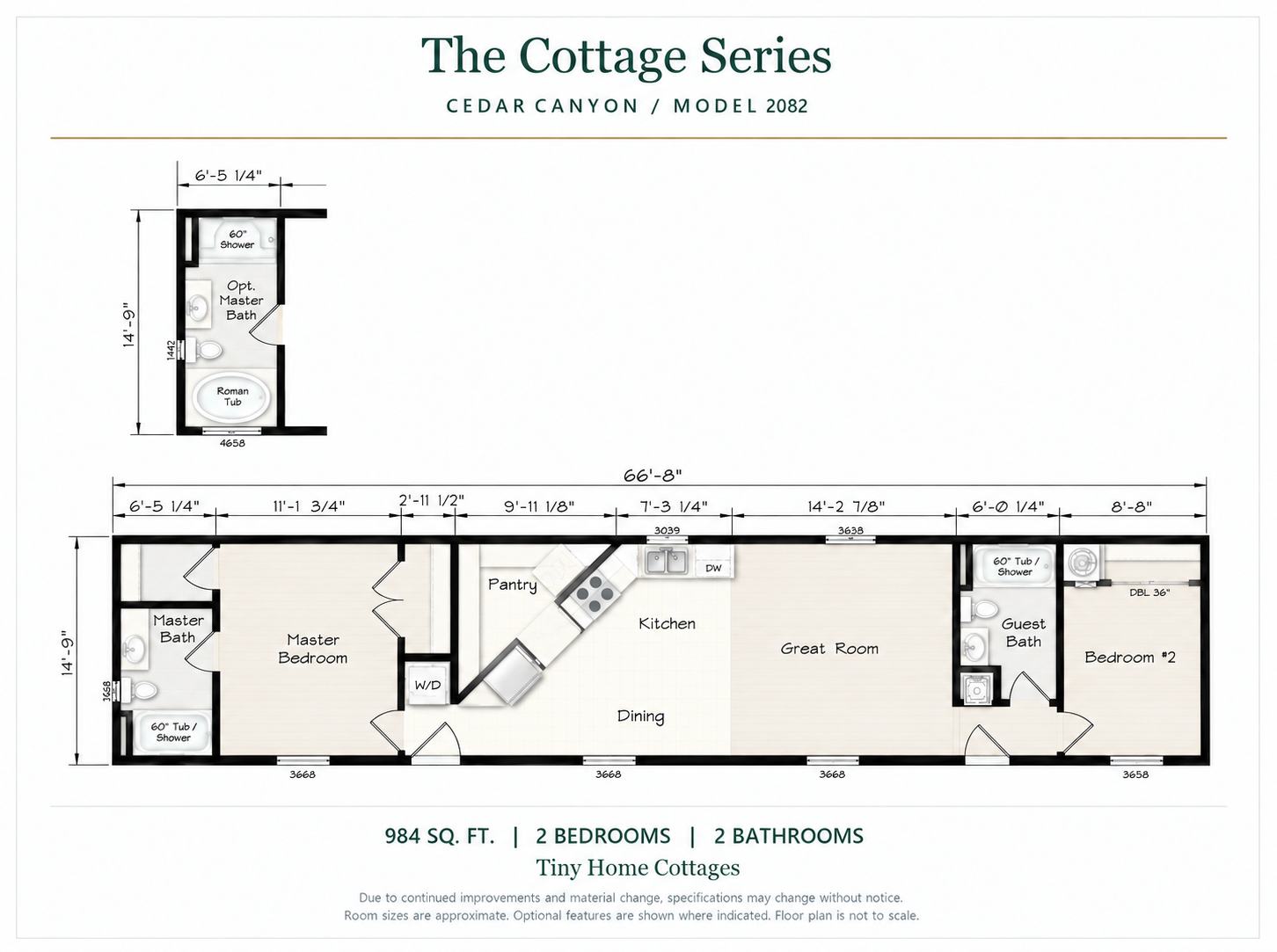 Cedar Canyon 2082 floor plan