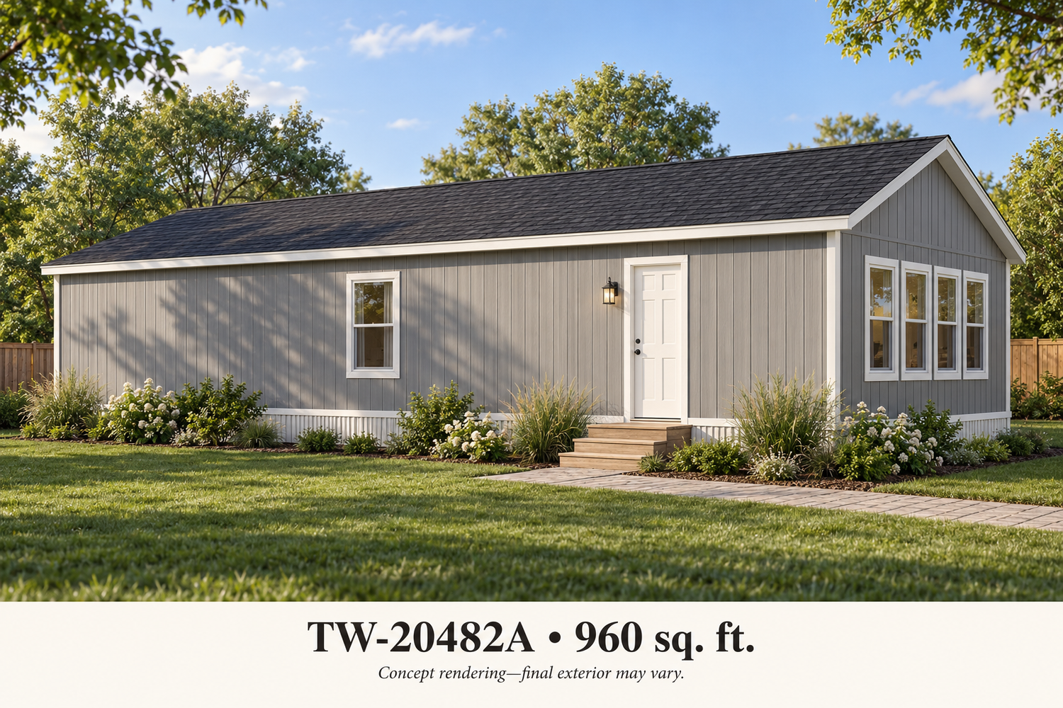 TW-20482A backyard exterior concept