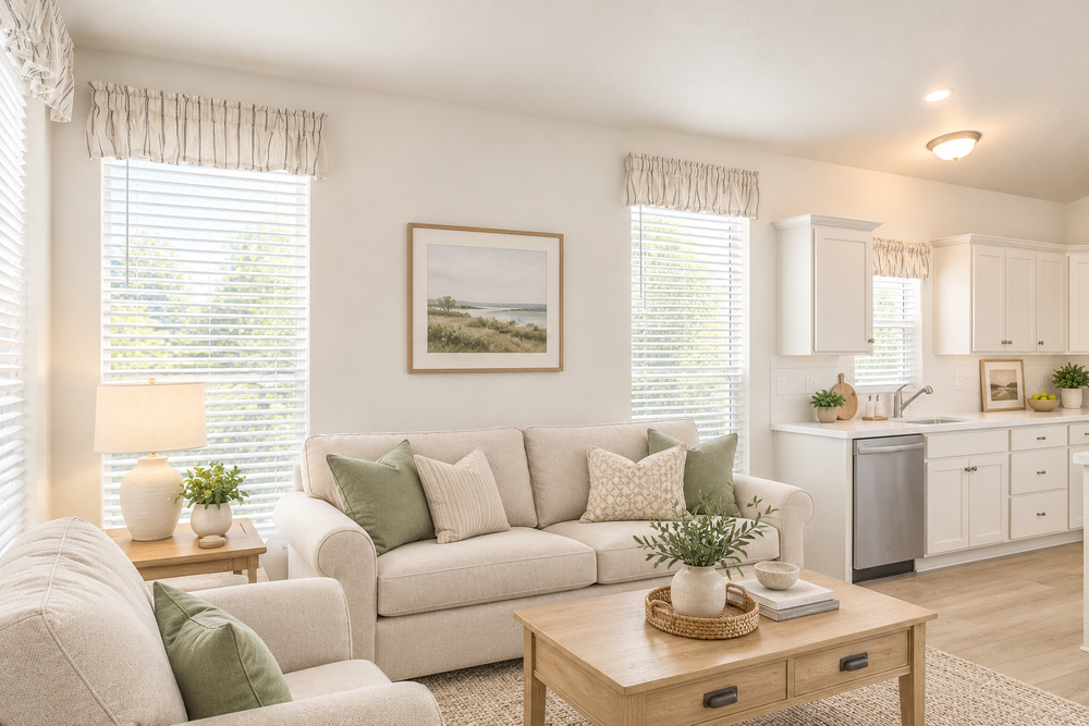 Model 2078 2BR interior design concept