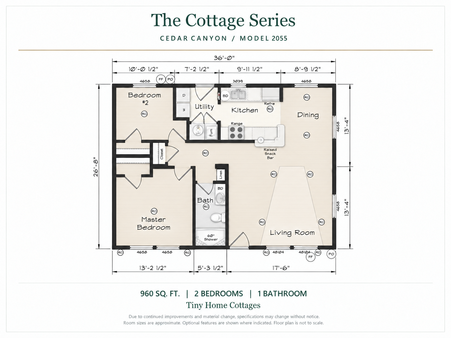Cedar Canyon 2055 floor plan