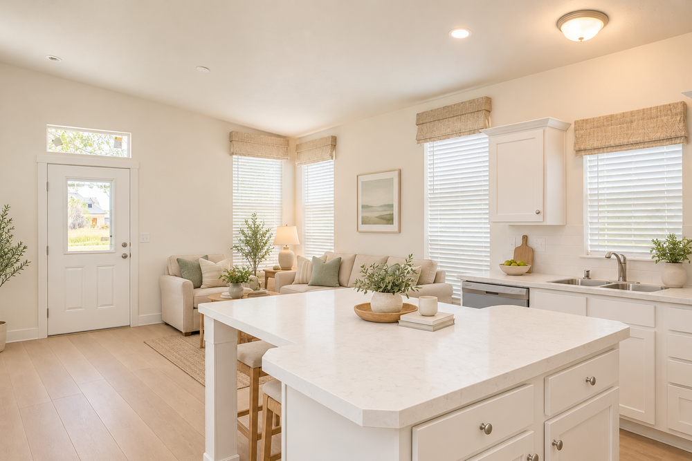 Model 2078 2BR kitchen design concept