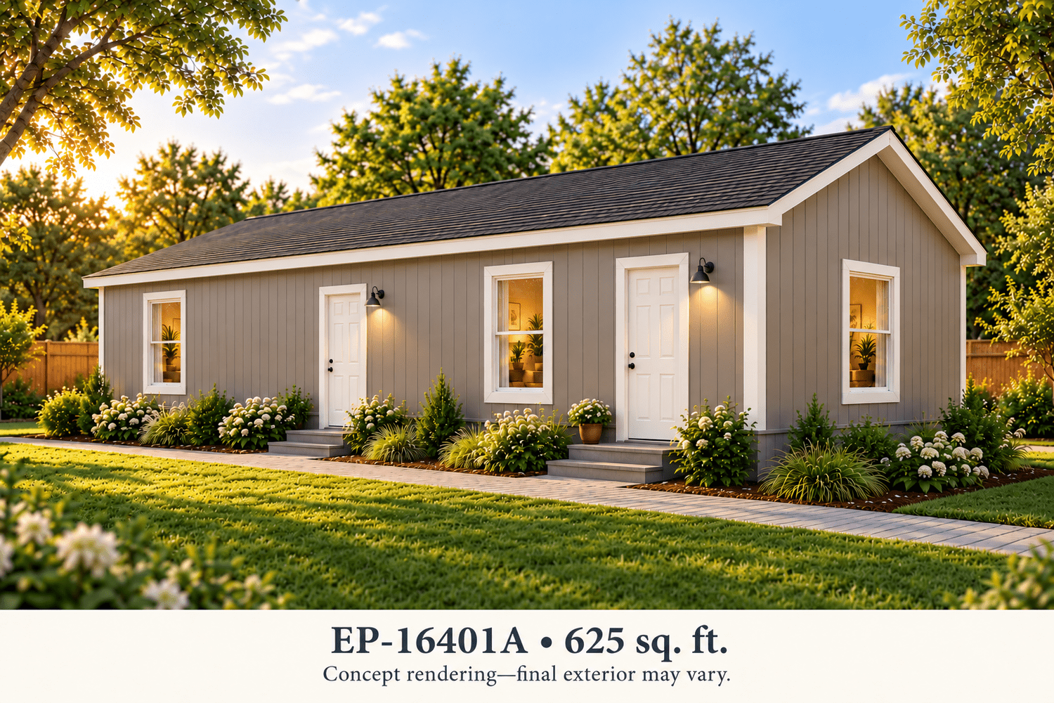 EP-16401A backyard exterior concept