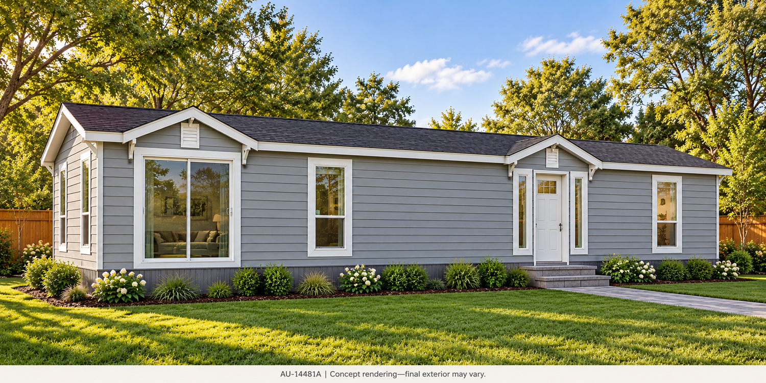 AU-14481A backyard exterior concept rendering