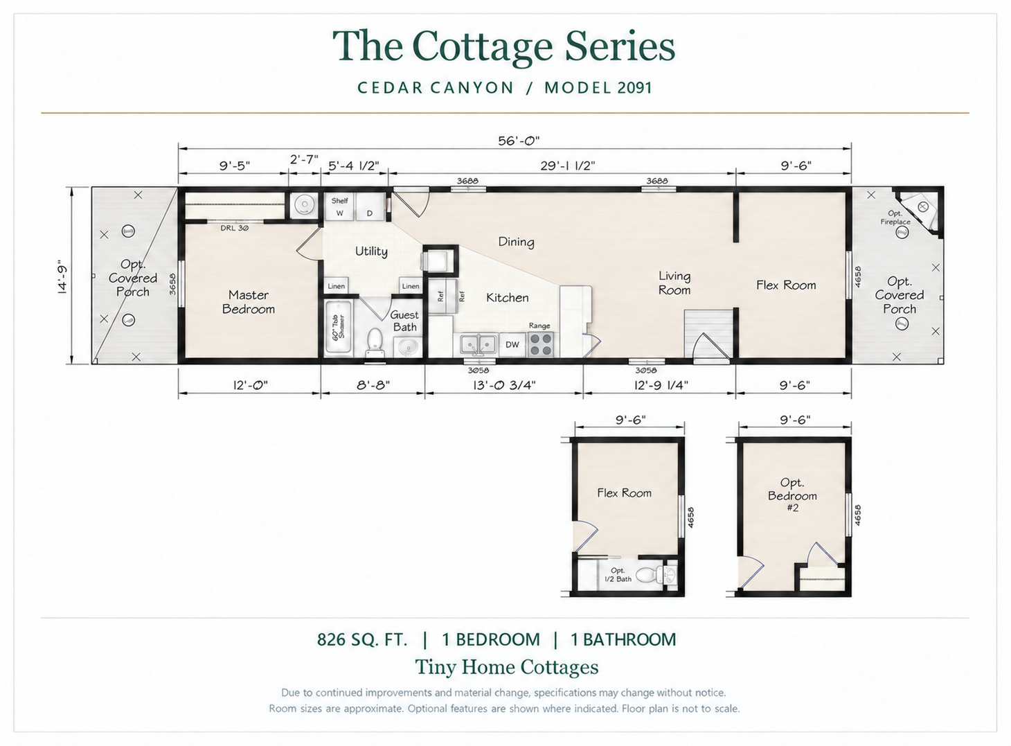 Cedar Canyon 2091 floor plan