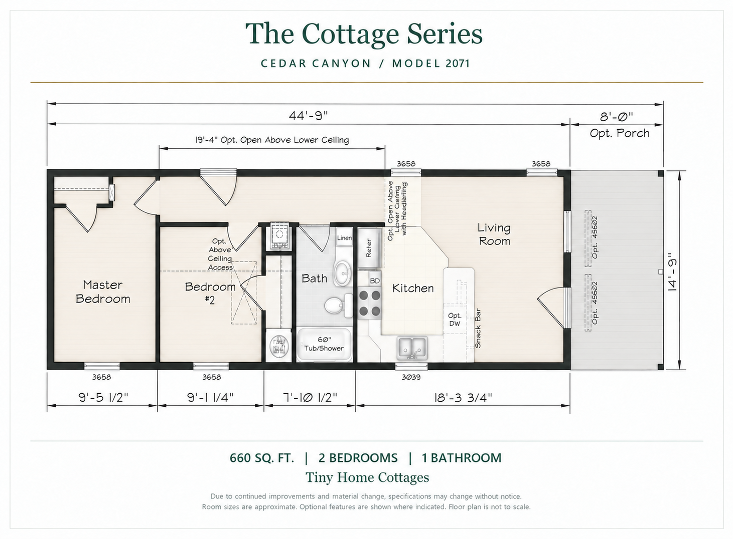 Cedar Canyon 2071 floor plan