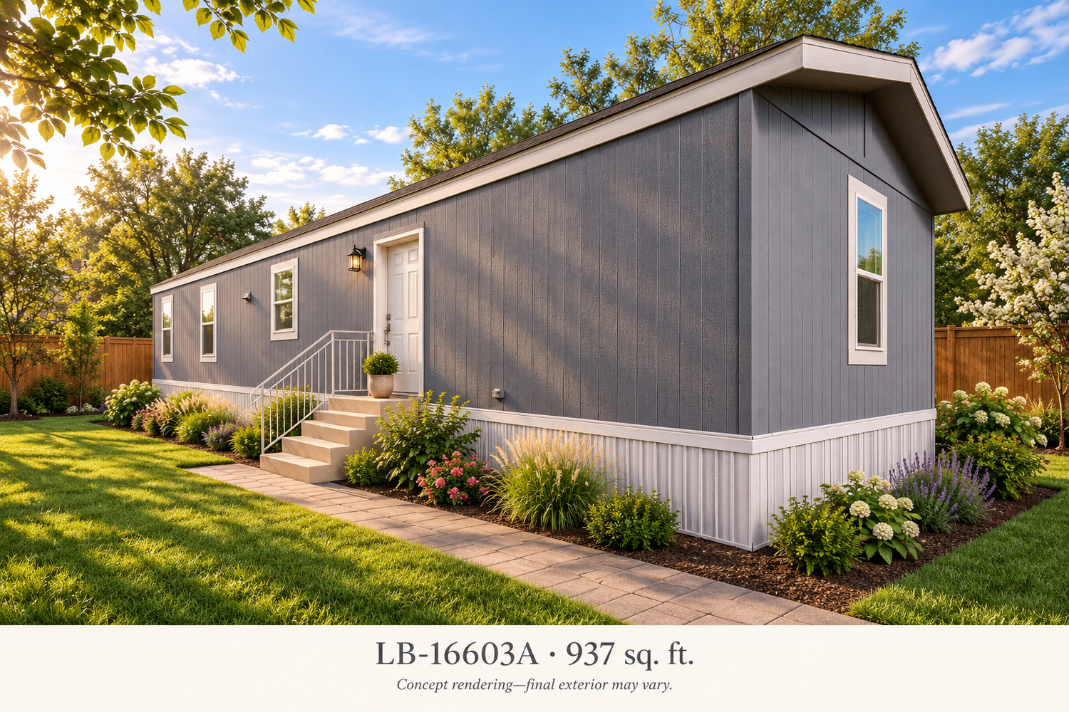 LB-16603A backyard exterior concept