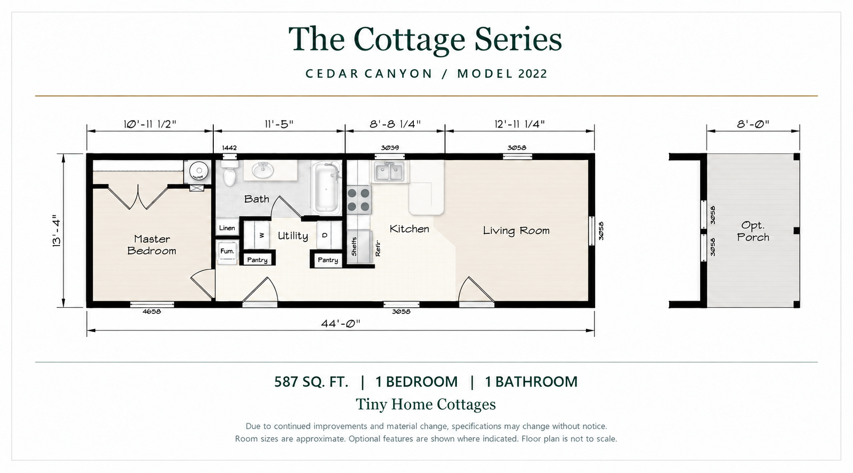 Cedar Canyon 2022 floor plan