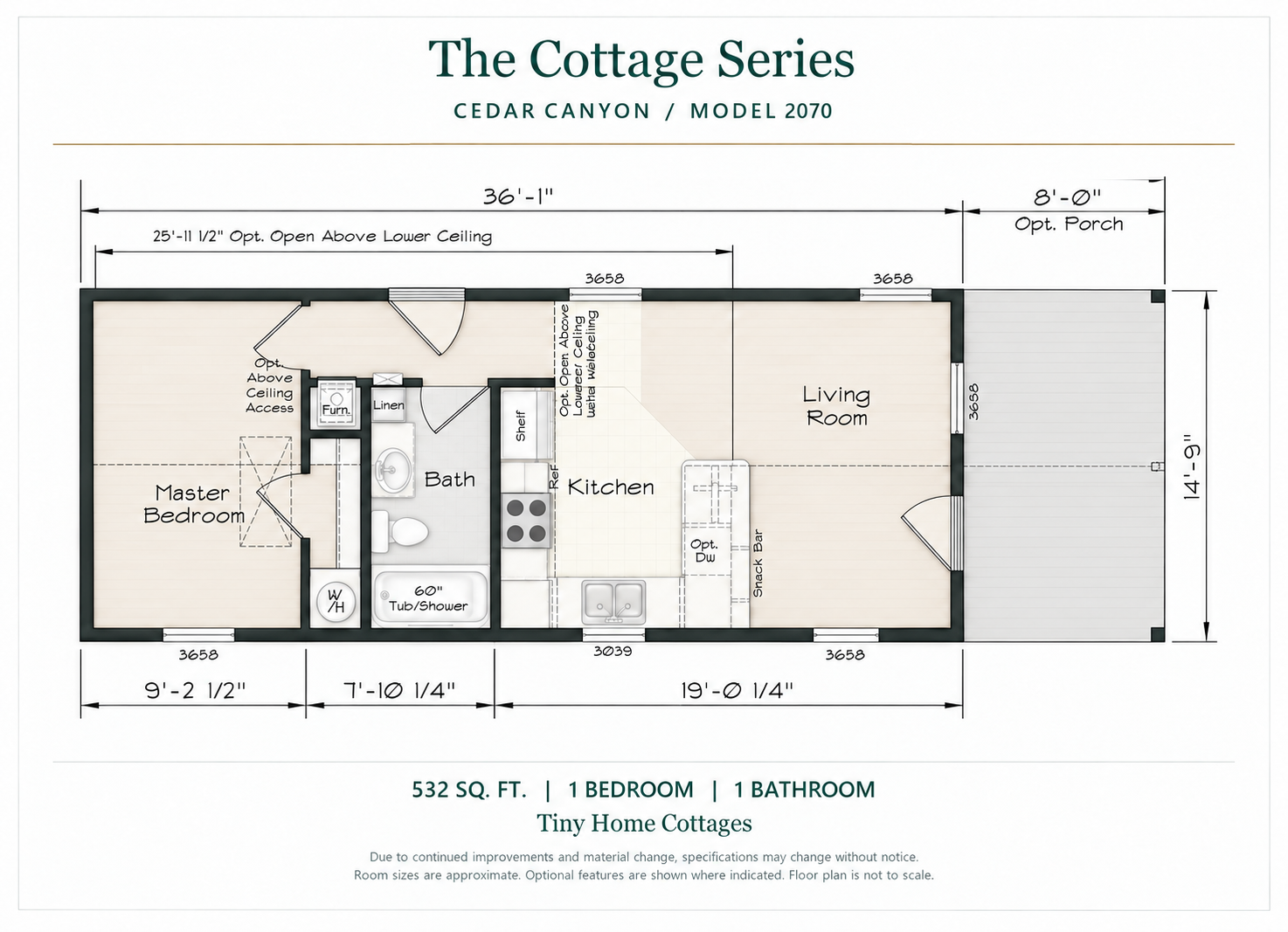 Cedar Canyon 2070 floor plan