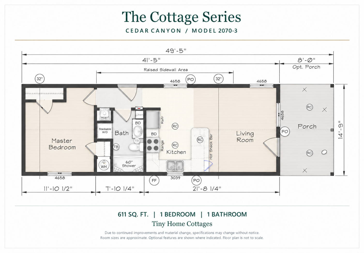 Cedar Canyon 2070-3 floor plan