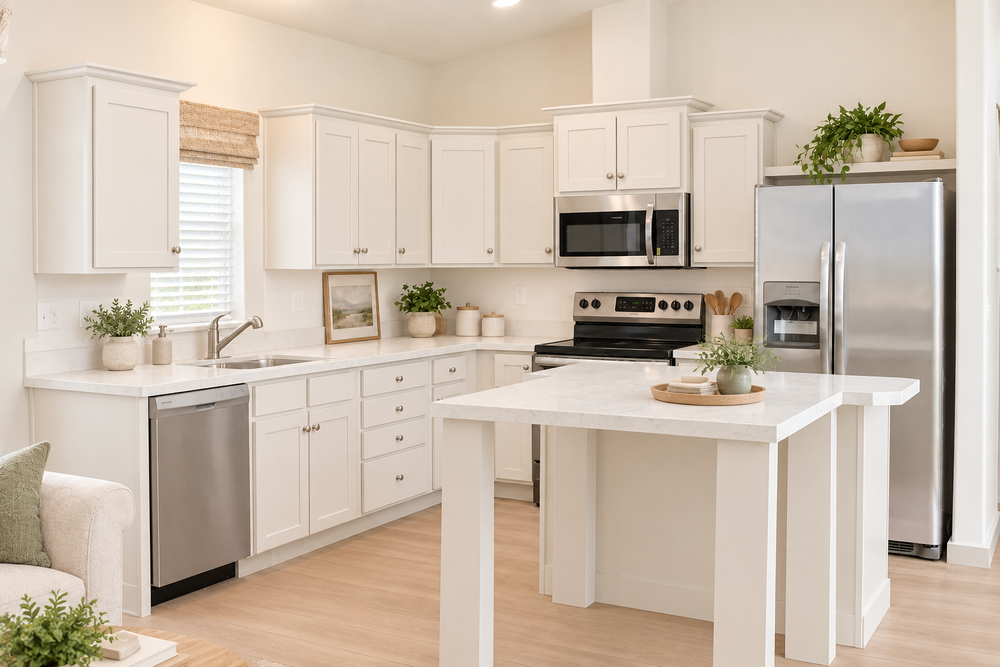 Model 2078 2BR kitchen design concept