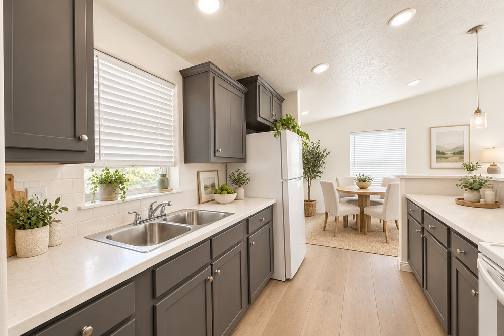 Model 2055 kitchen design concept