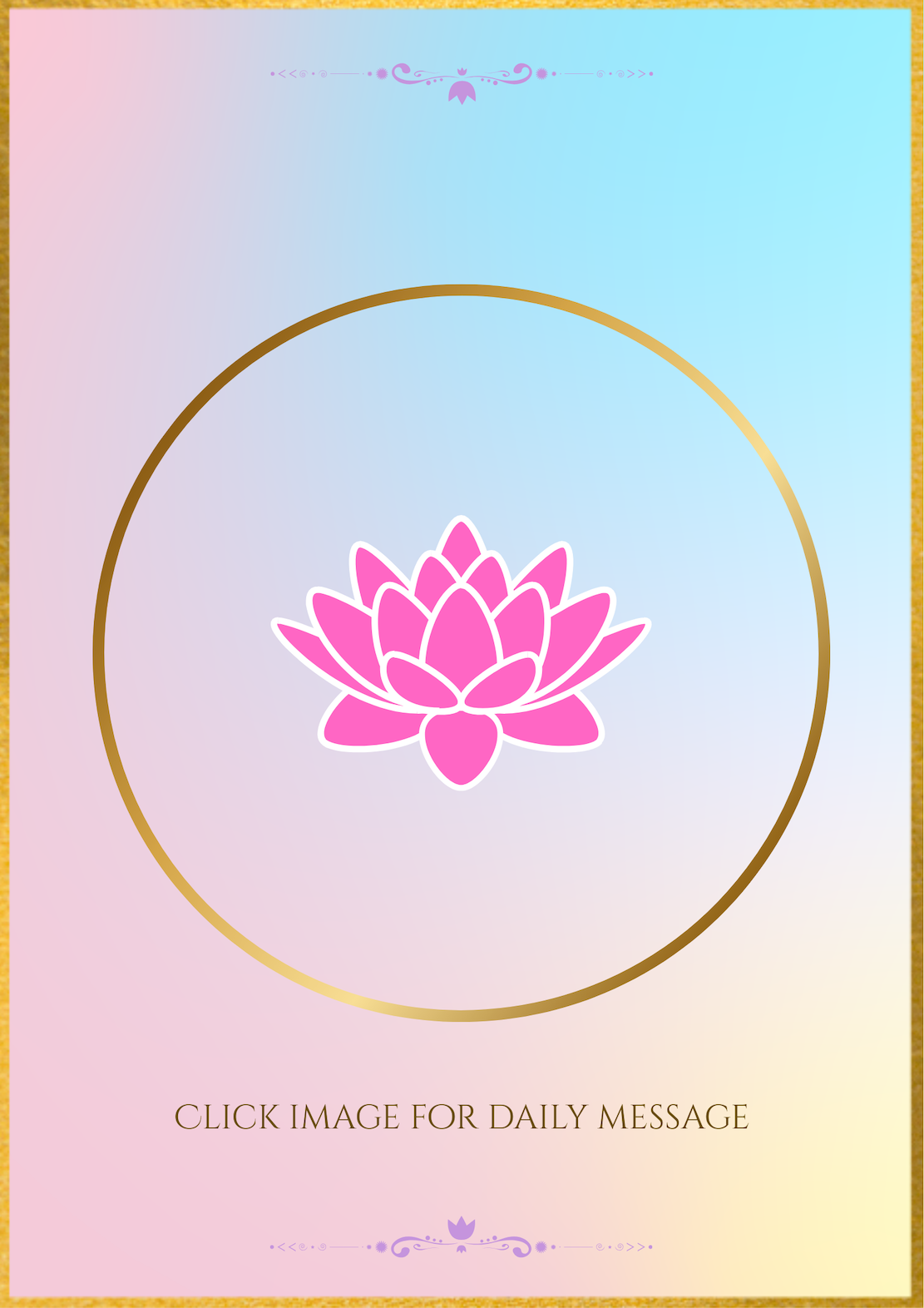 Click to draw an oracle card
