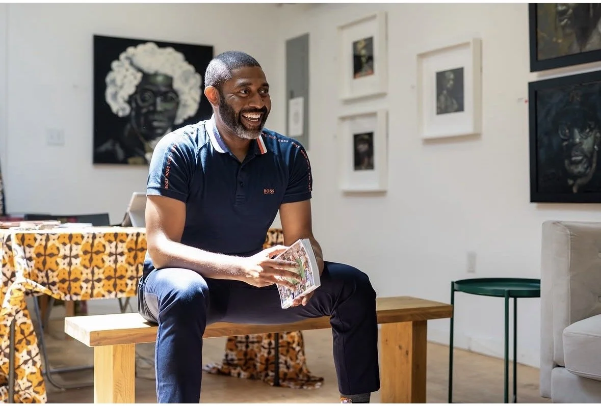 Adrian Ferguson at the Art of Noize gallery in Petworth
