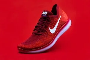 Nike red trainer
