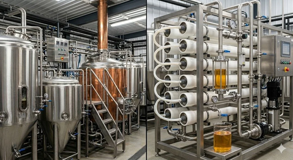 Food and beverage fermentation processing