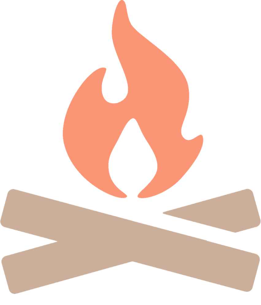 Tocobaga campfire logo