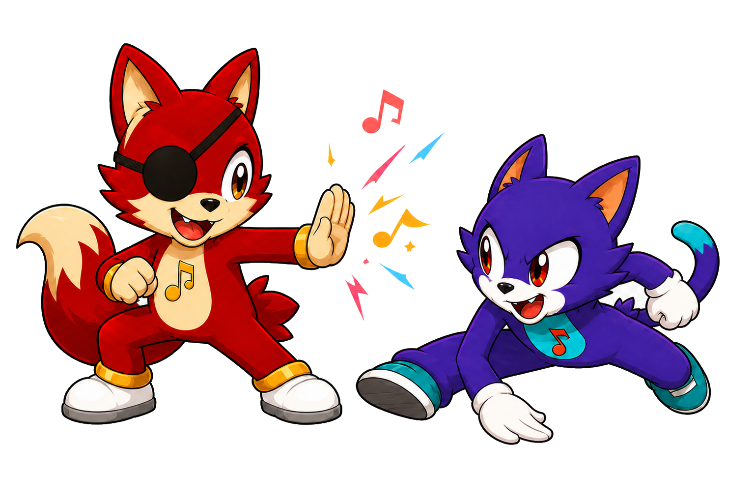 Cadence and Swing in a playful promotional face-off