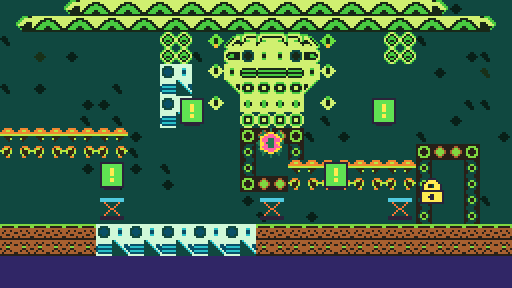 Two heroes facing the Jungle Jam creature boss
