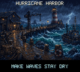 Hurricane Harbor world art