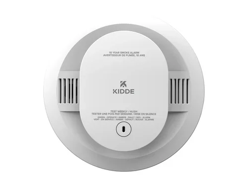 Kidde residential smoke alarm.