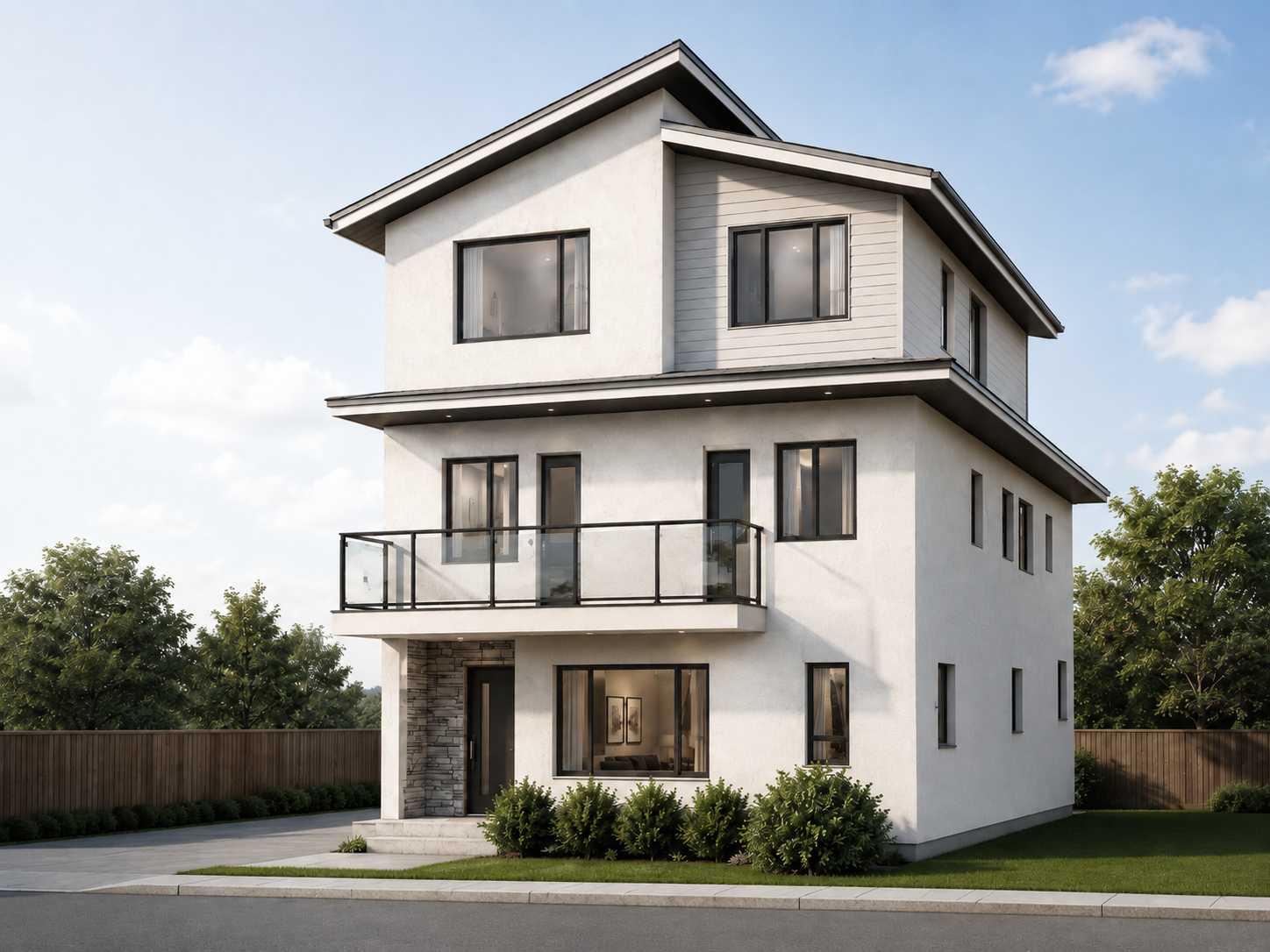 Coquitlam triplex electrical project