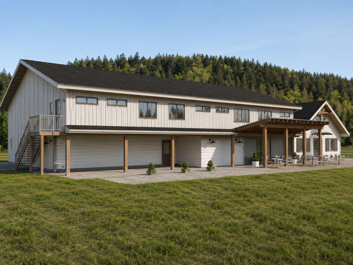 Farm market storage facility electrical project by Hundel Electric