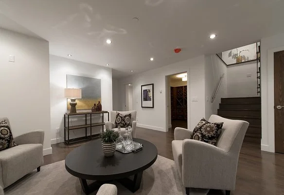 West Vancouver residential electrical finish and lighting