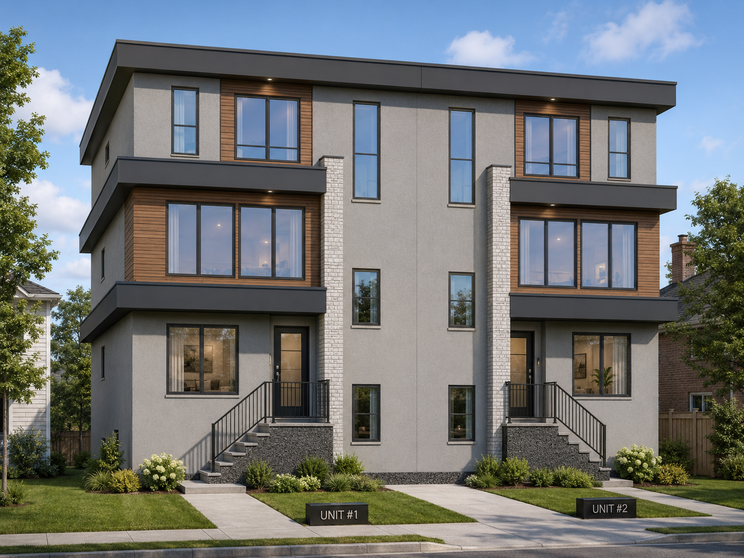 Burnaby fourplex electrical project