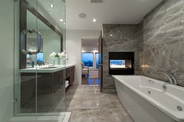 British Properties bathroom electrical finish