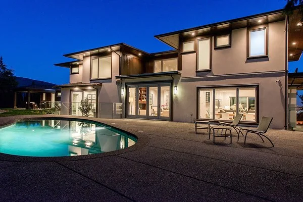 British Properties pool exterior electrical and lighting project completed by Hundel Electric
