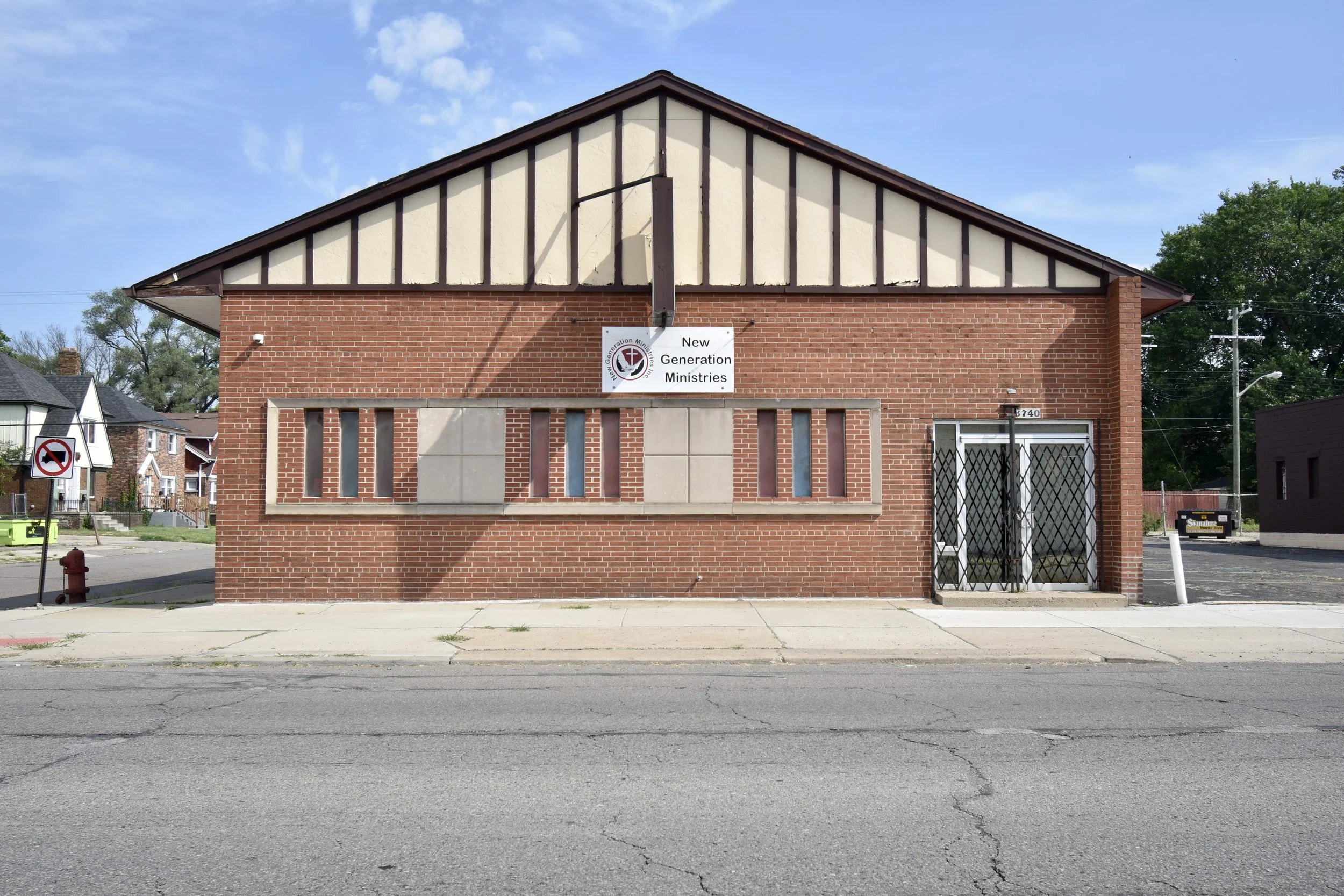 Church for lease in Detroit