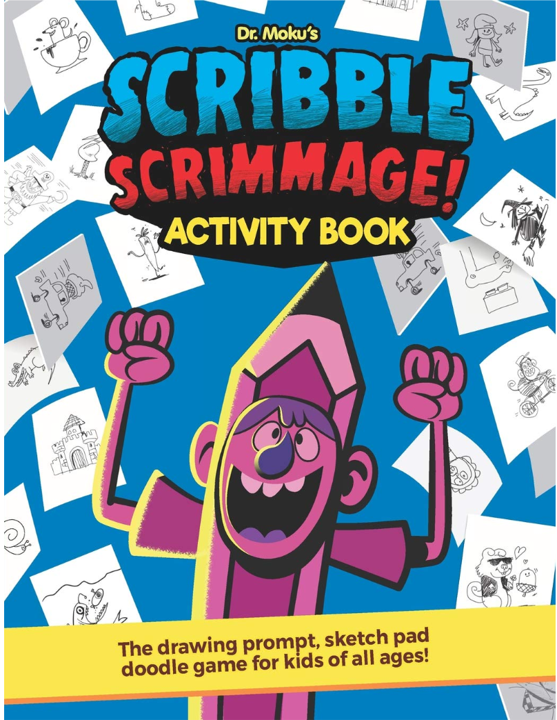 Scribble Scrimmage Activity Book cover
