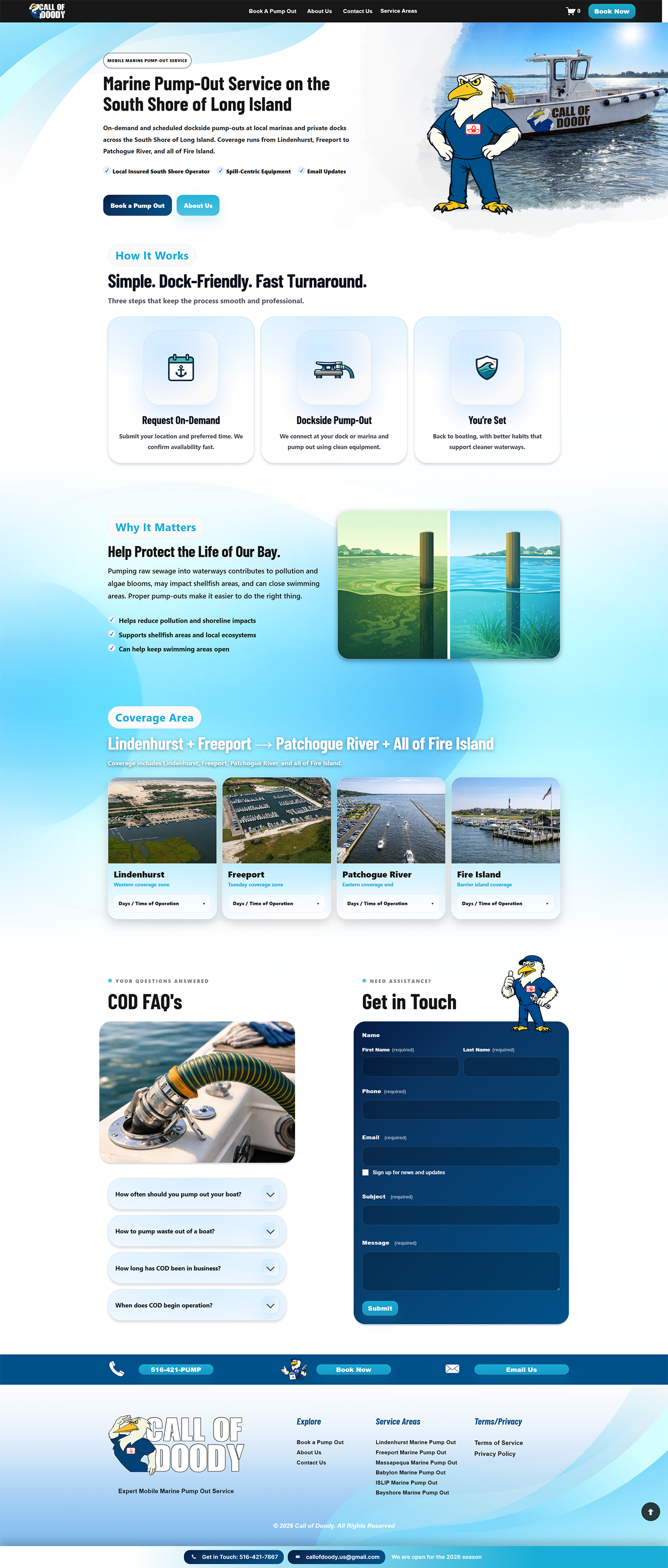 Call of Doody website preview