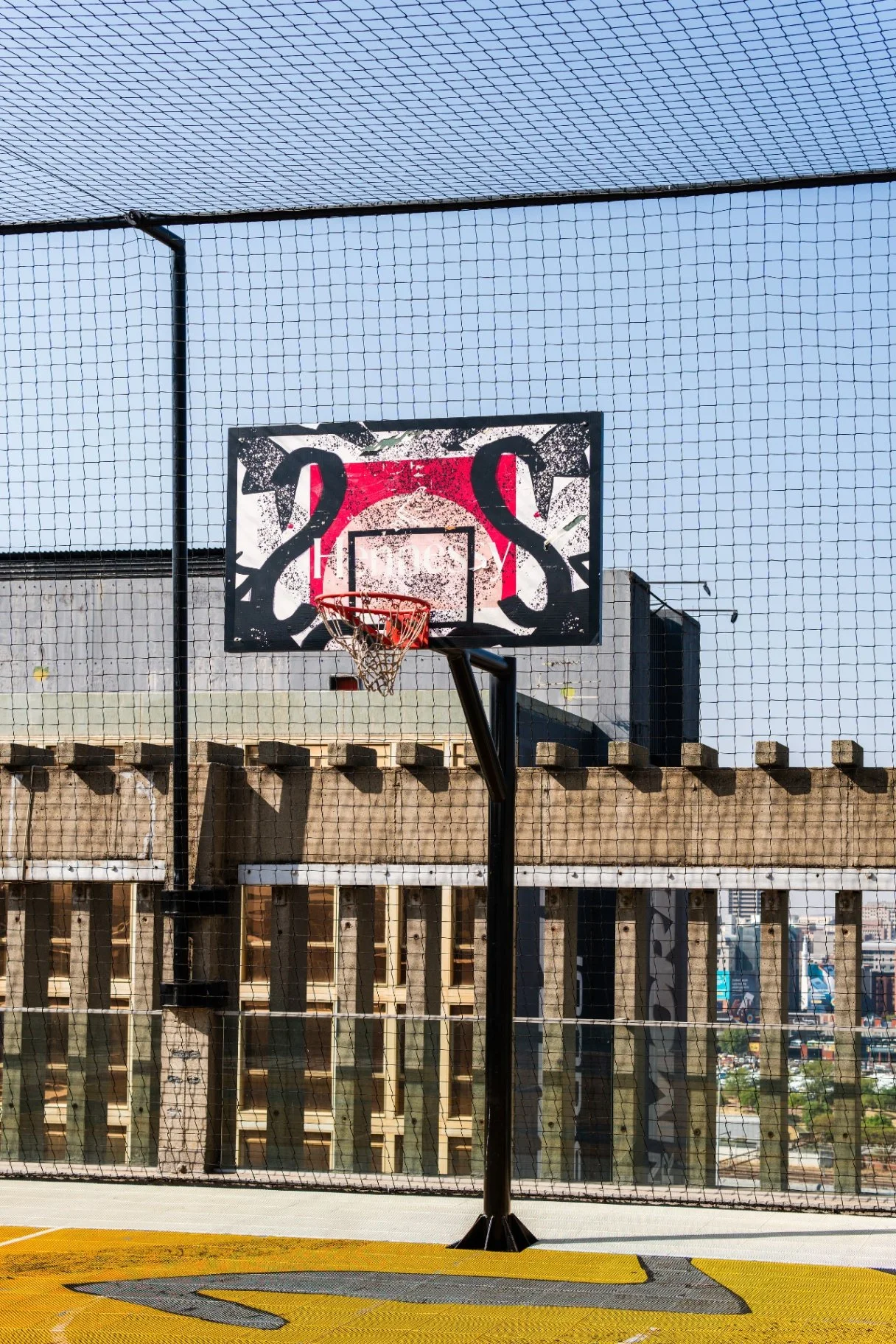 The Rooftop Basketball Court