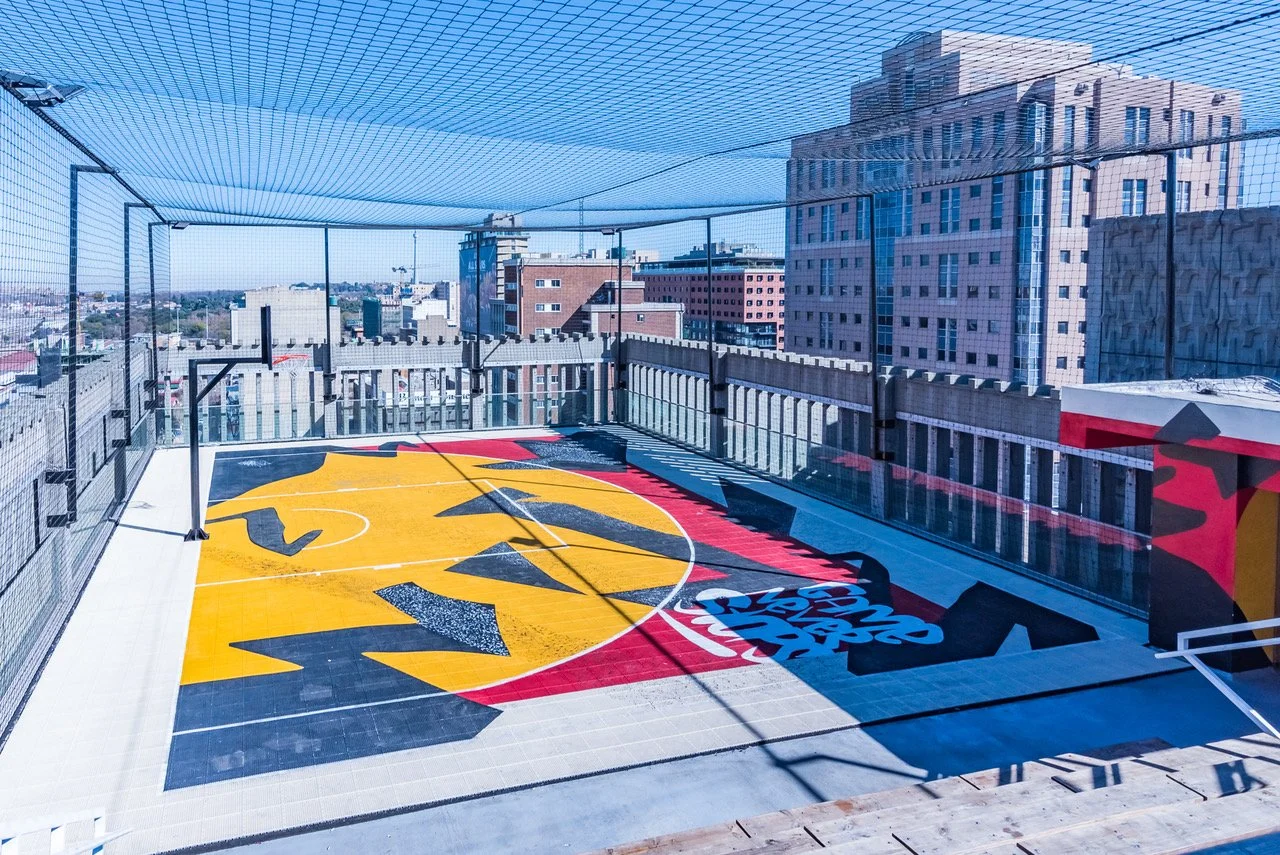 The Rooftop Basketball Court